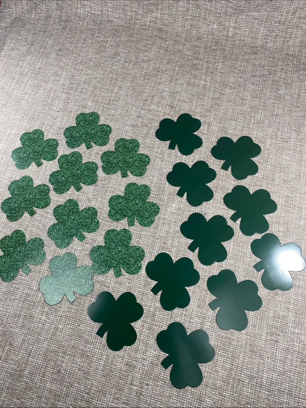 Green Shamrock Table Confetti - St. Patrick's Day Party Decorations